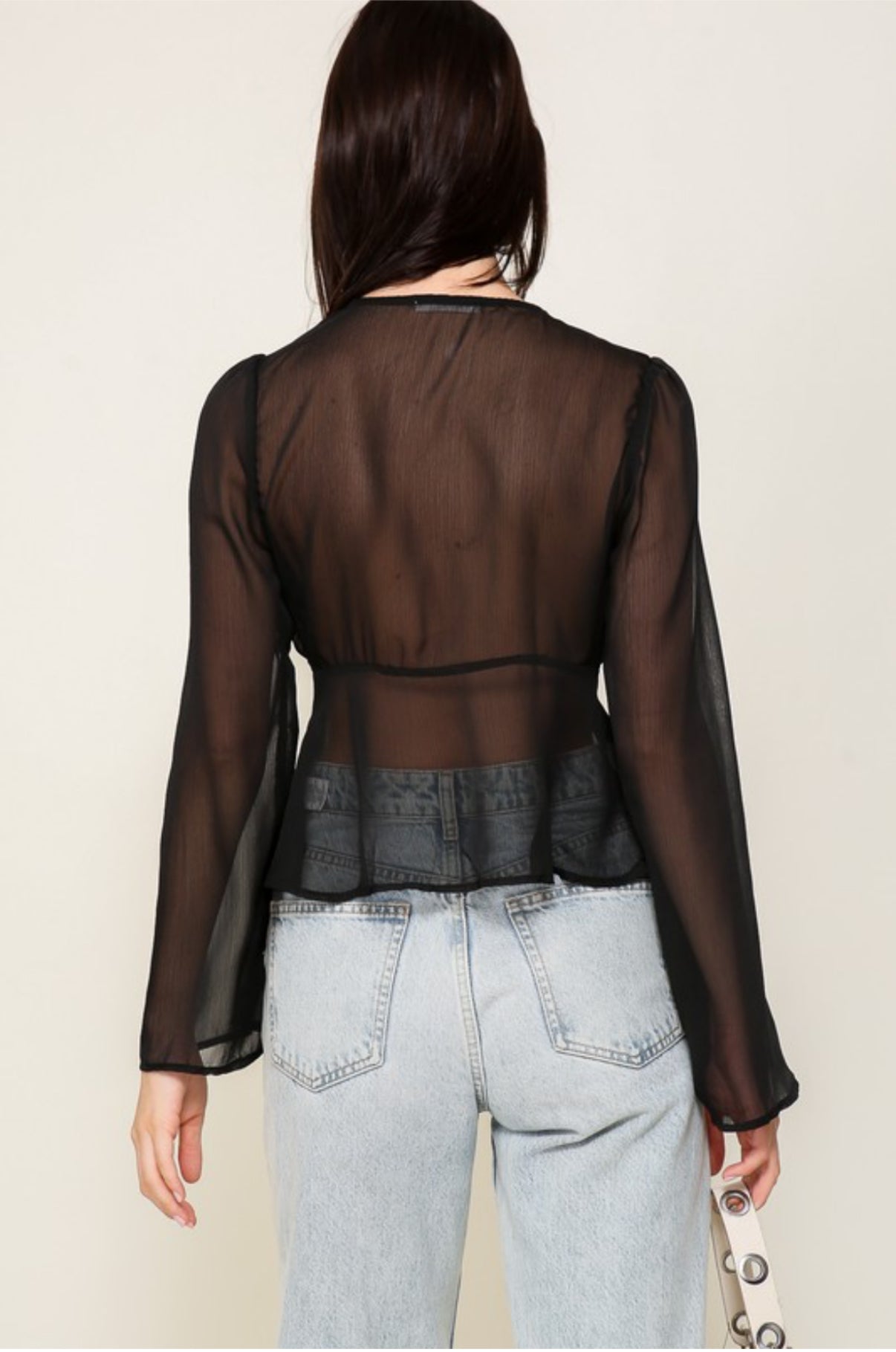 Valentine Black  Top