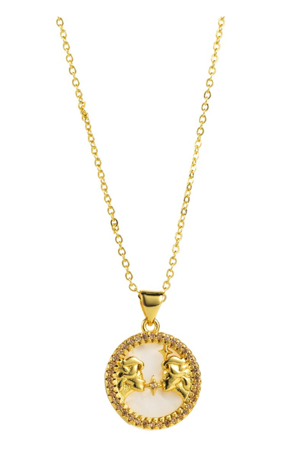 Zodiac Sign Pendant Necklace