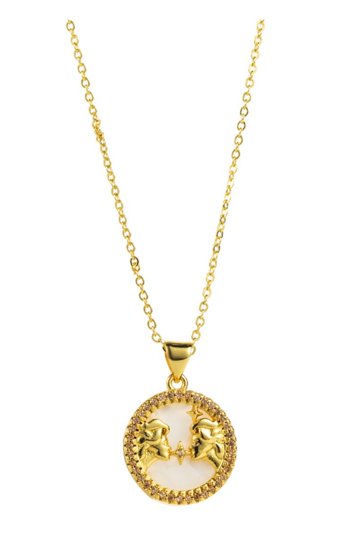 Zodiac Sign Pendant Necklace
