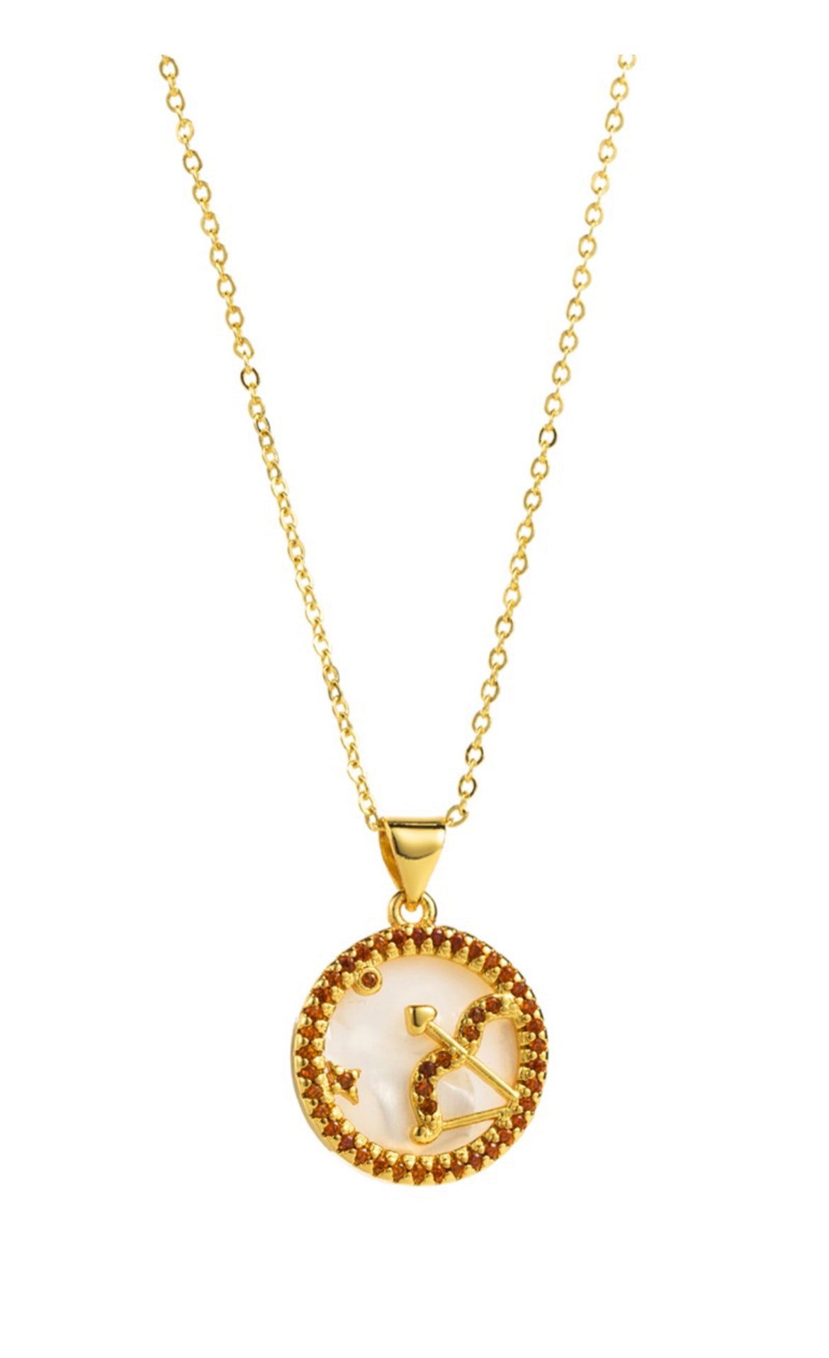 Zodiac Sign Pendant Necklace