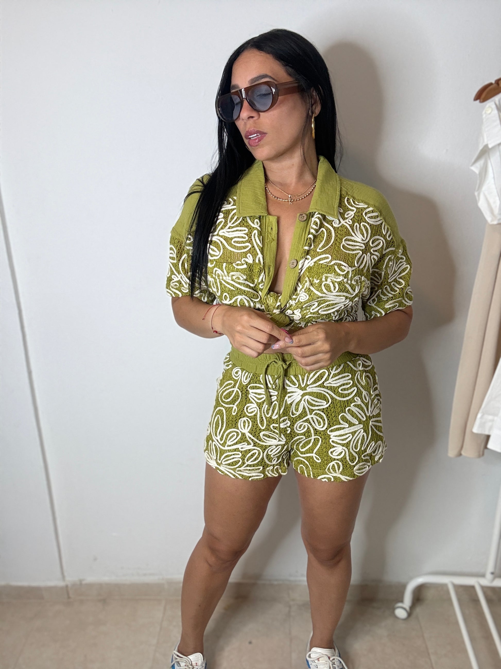 Tropical green set