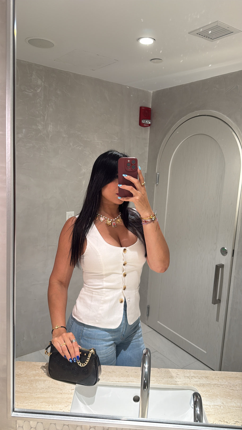Marbella Linen Top