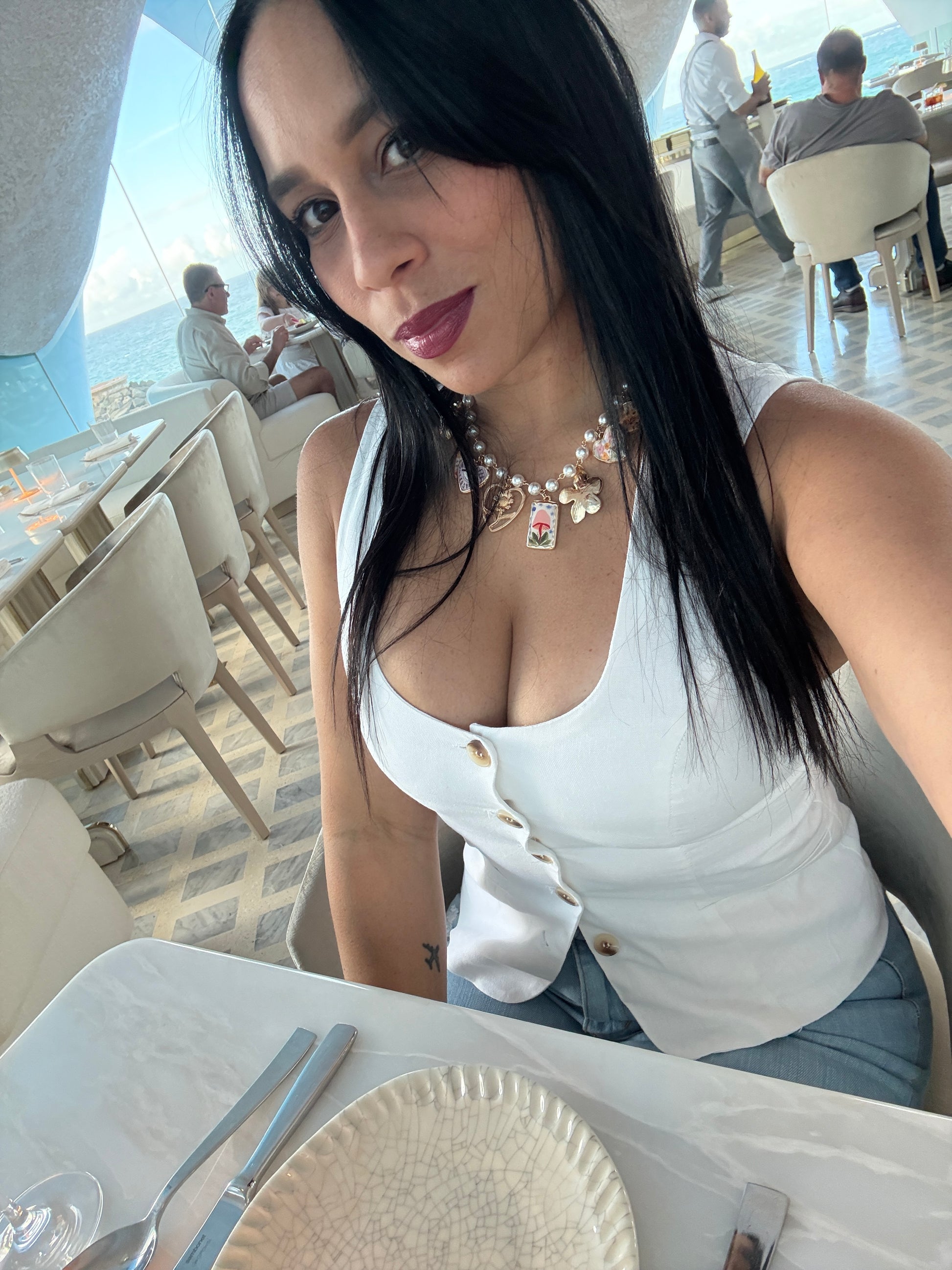 Marbella Linen Top